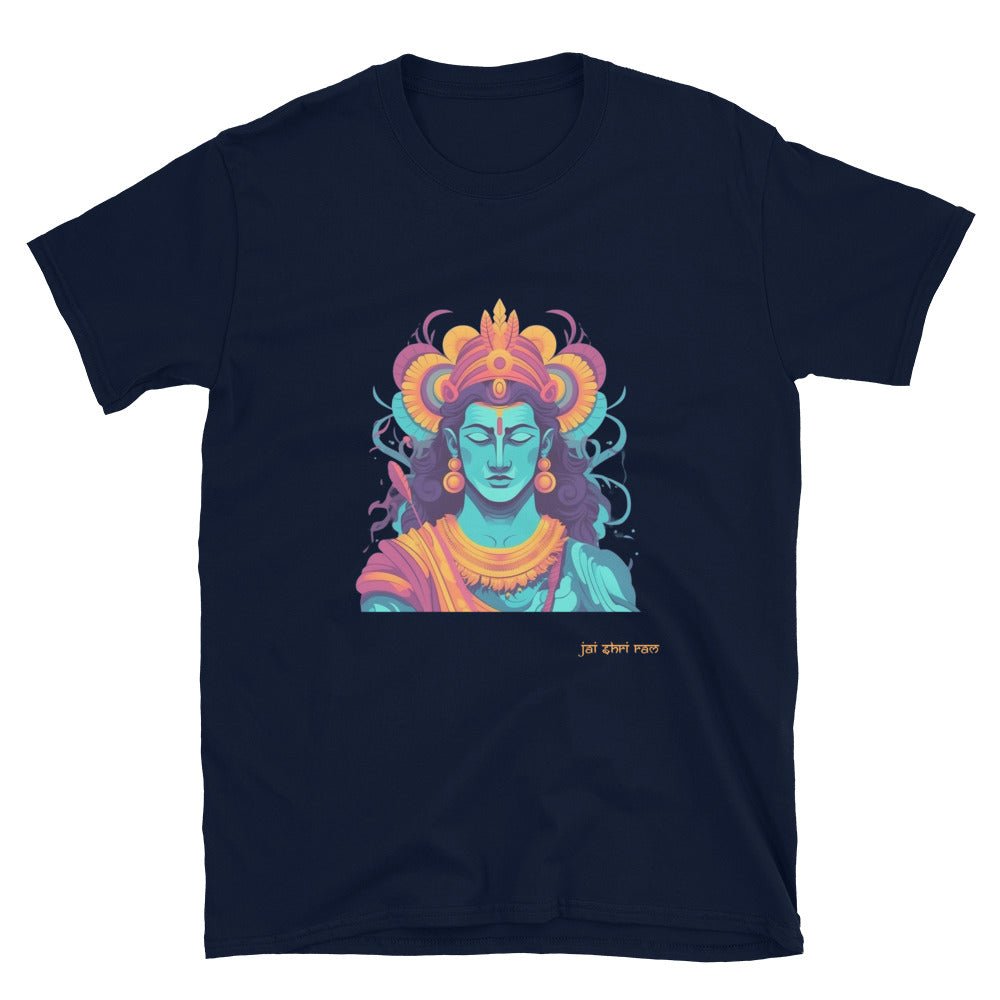 Mesmerizing Rama in Electric Hues - Hindu Bee